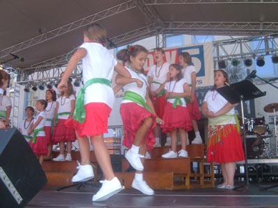 Scene from the West Virginia Italian Heritage Festival